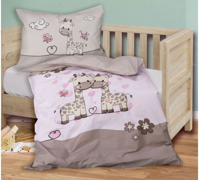 Dětské bavlněné povlečení DS35 – 130 × 90 + 45 × 65 cm Dětské bavlněné povlečení DS35 – 130 × 90 + 45 × 65 cm