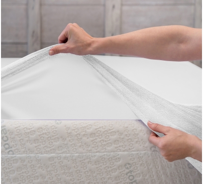 Froté prostěradlo PREMIUM do postýlky FD1 – bílá – 60–70 × 120–140 cm (2)