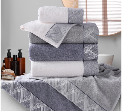 Froté ručníky a osušky Denim 24 - bílá