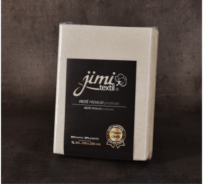 Froté prostěradlo PREMIUM latte FE17 (3)