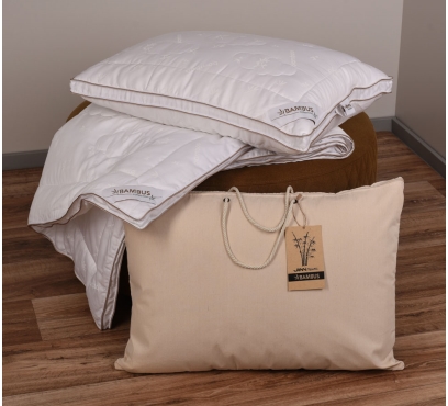 Dětská souprava polštáře a přikrývky BAMBUS DT2 – 130 × 90 + 45 × 65 cm (2)