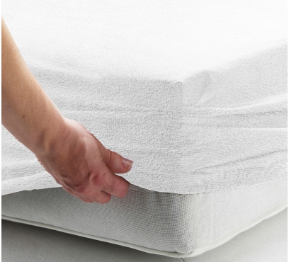 Froté prostěradlo PREMIUM do postýlky FD1 – bílá – 60–70 × 120–140 cm (1)